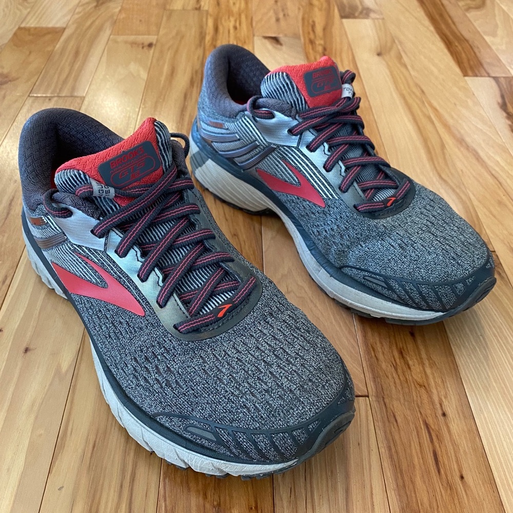 Brooks Adrenaline GTS 18 Ebony/Silver/Pink